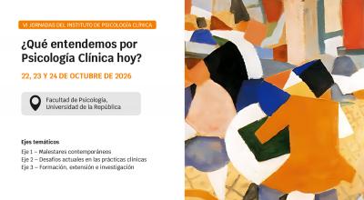 Convocatoria a trabajos para las VI Jornadas del Instituto de Psicología Clínica